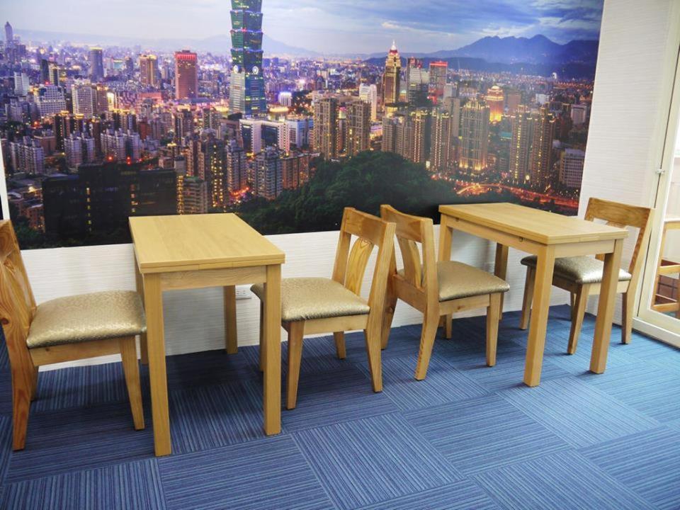 D.Giraffe Your Space Taipei Exteriör bild